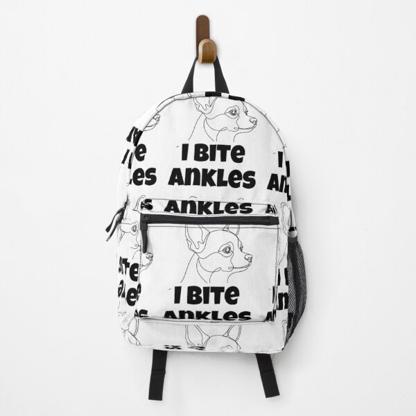 Item preview, Chihuahua Funny Meme Dog – I Bite Ankles designed and sold by YanitaTF.