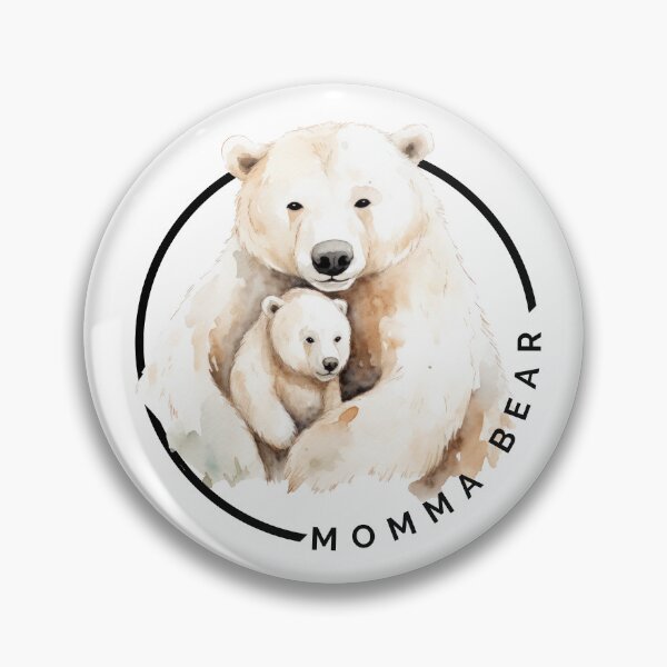 Item preview, Momma Bear Polar Bear and Baby designed and sold by AussieMomma.
