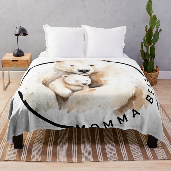 Item preview, Momma Bear Polar Bear and Baby designed and sold by AussieMomma.