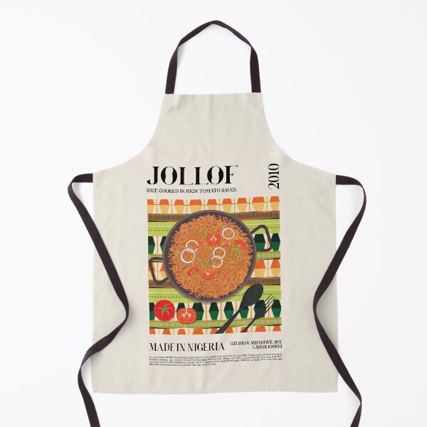 Item preview, Nigeria Joliof Food Wall Art designed and sold by SurfolioPrints.