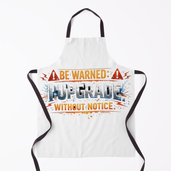 Item preview, Be Warned Upgrade Message designed and sold by Ithaca2077.