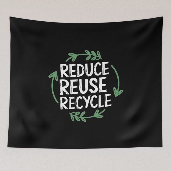 Item preview, Reuse Reduce Recycle Eco Friendly Earth Day Awareness designed and sold by DeanASkinner.