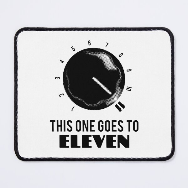 Item preview, This One Goes To Eleven - Classic Comedy Rock Music Gift designed and sold by darryldesign.