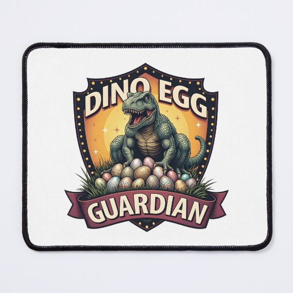 Item preview, Dino Egg Guardian – Funny Easter Dinosaur Protector Design designed and sold by relso.