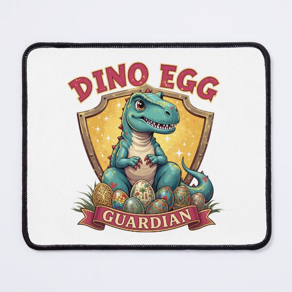 Item preview, Dino Egg Guardian – Funny Dinosaur Easter Egg Protector designed and sold by relso.