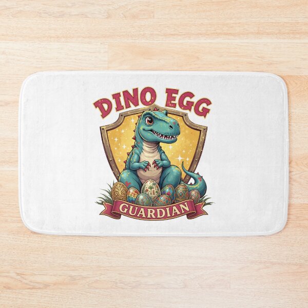 Item preview, Dino Egg Guardian – Funny Dinosaur Easter Egg Protector designed and sold by relso.