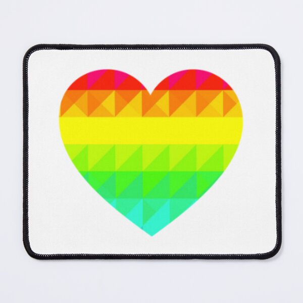 Item preview, Rainbow Heart LGBTQIA designed and sold by GeoGoose.