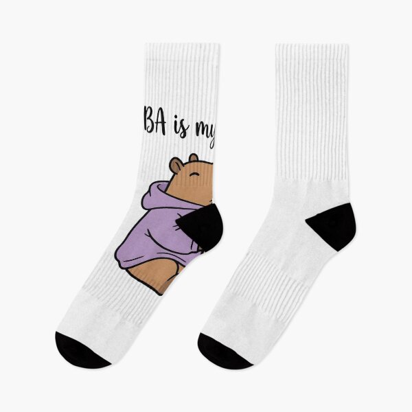 Item preview, Boba Is My Therapy Funny Capybara Kawaii Animal designed and sold by HUTEND.