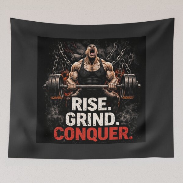 Item preview, RISE GRIND CONQUER designed and sold by SilentRep.