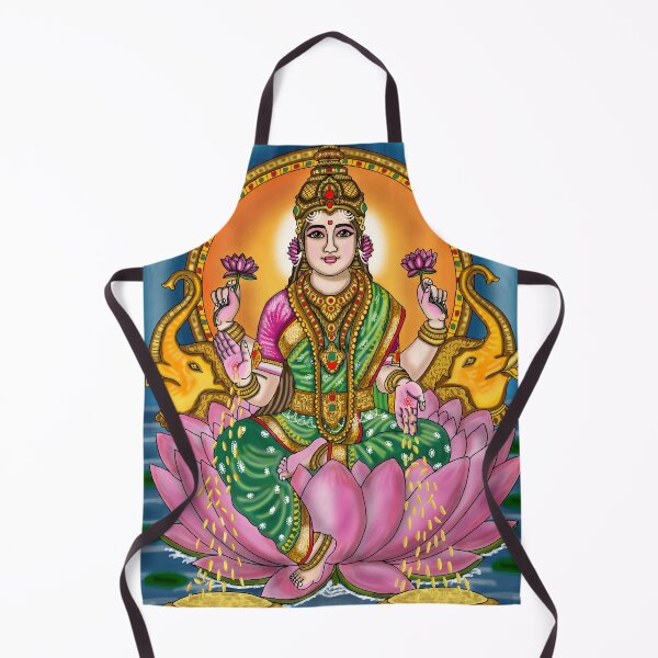 Item preview, Divine Lakshmi Artwork – Prosperity and Spiritual Blessings Illustration designed and sold by Harshit_Digital_Arts.