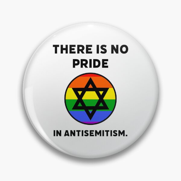 Item preview, There is no pride in antisemitism.  designed and sold by Rachel the Artist .