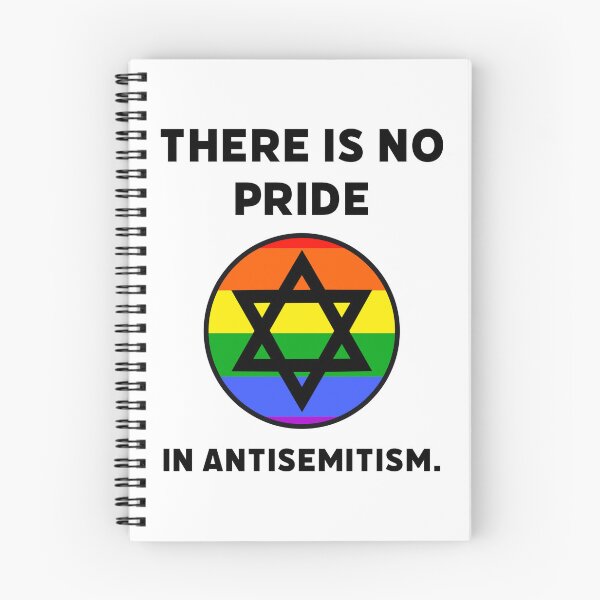 Item preview, There is no pride in antisemitism.  designed and sold by Rachel the Artist .