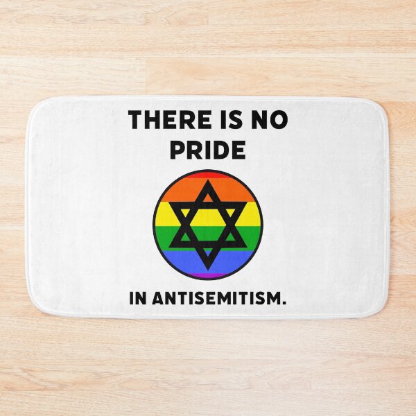Item preview, There is no pride in antisemitism.  designed and sold by Rachel the Artist .
