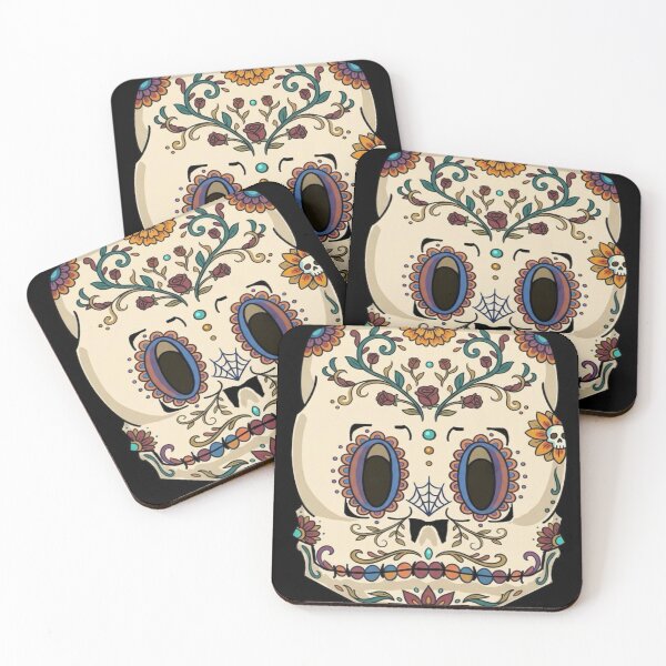 Item preview, Kawaii Sugar Skull Cute Day of the Dead Calavera designed and sold by KabronX.