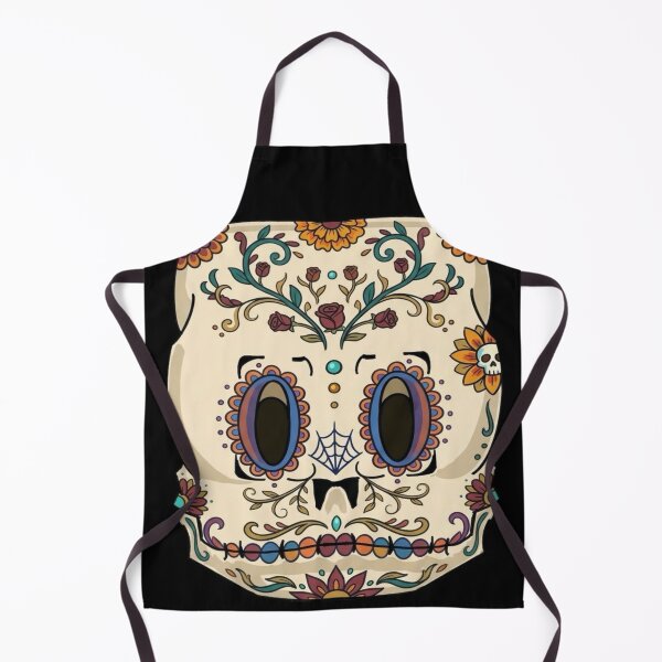 Item preview, Kawaii Sugar Skull Cute Day of the Dead Calavera designed and sold by KabronX.