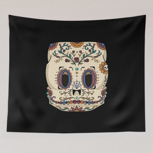 Item preview, Kawaii Sugar Skull Cute Day of the Dead Calavera designed and sold by KabronX.
