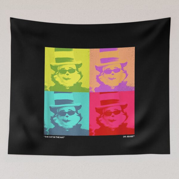 Item preview, The Cat in The Hat Signature Collection Portrait Color Block designed and sold by TrevorCantela.