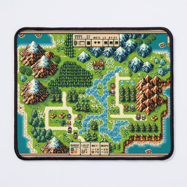 Item preview, Retro role-playing game in pixel art card format (RPG) designed and sold by EchoWave11.
