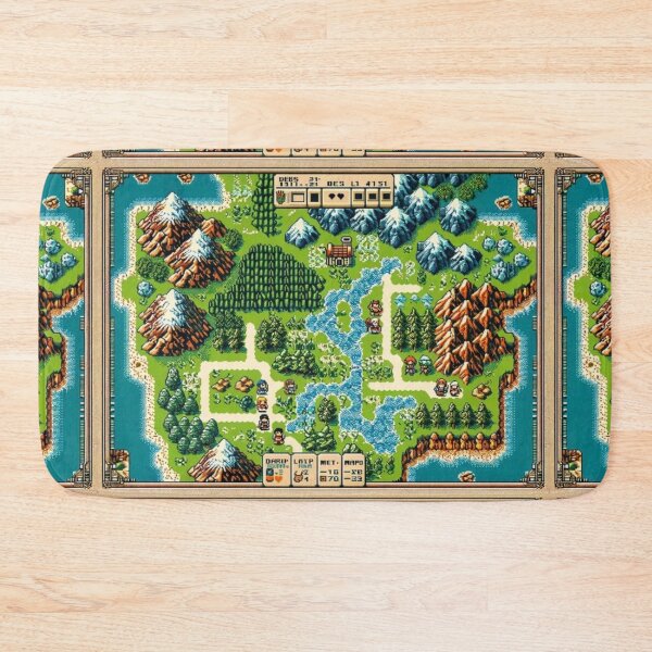 Item preview, Retro role-playing game in pixel art card format (RPG) designed and sold by EchoWave11.