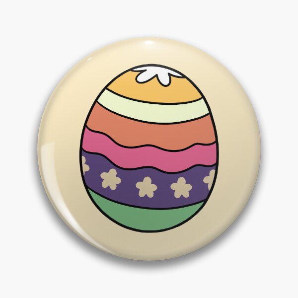 Item preview, Colorful Patterned Easter Egg Art  designed and sold by ubborn.