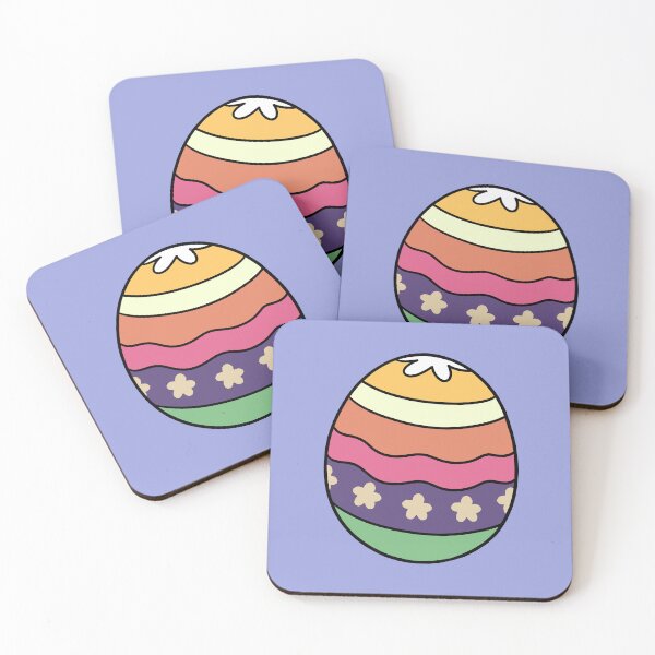 Item preview, Colorful Patterned Easter Egg Art  designed and sold by ubborn.