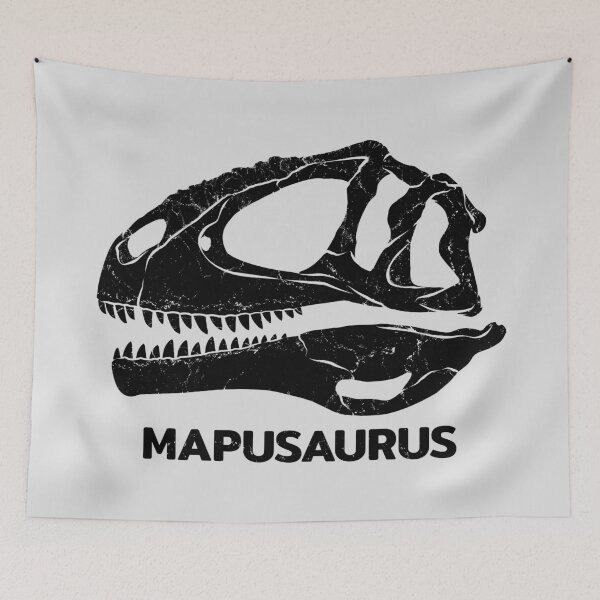 Item preview, Mapusaurus skull fossil designed and sold by NicGrayGraphic.