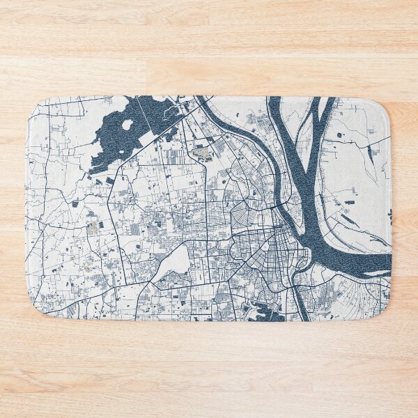 Item preview, Phnom Penh City Map of Cambodia  - Coastal designed and sold by deMAP.