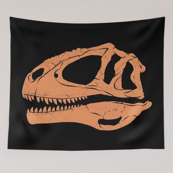 Item preview, Mapusaurus fossil skull designed and sold by NicGrayGraphic.