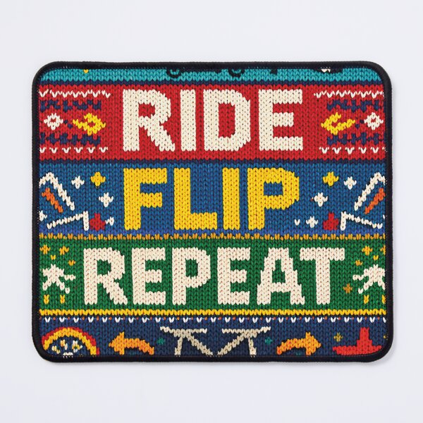 Item preview, Ride Flip Repeat Stunt Scooter Trick Mode Design designed and sold by Mauswohn.