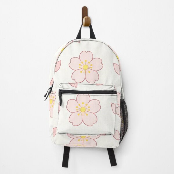 Item preview, A seamless pattern of pink flowers and leaves on a white background designed and sold by Creative88Art.