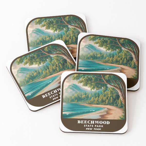 Item preview, Vintage Beechwood State Park (New York) designed and sold by RabbitK.
