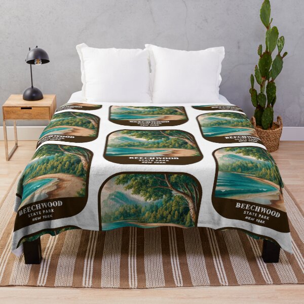 Item preview, Vintage Beechwood State Park (New York) designed and sold by RabbitK.