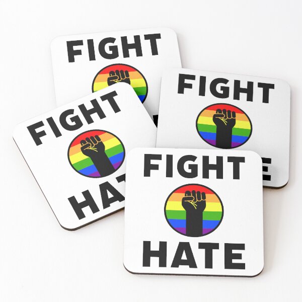 Item preview, Fight hate designed and sold by Rachel the Artist .