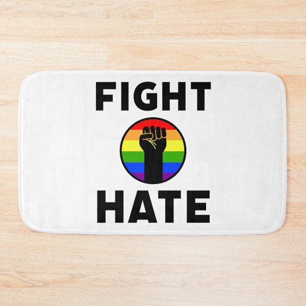 Item preview, Fight hate designed and sold by Rachel the Artist .