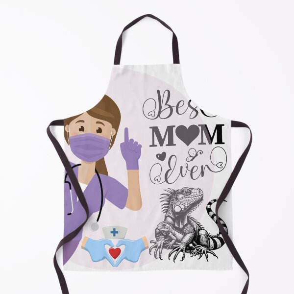 Item preview, Nurse Reptile Mom – Funny Reptile Lover Nurse Design | Bearded Dragon Mom | Exotic Pet Nurse Gift designed and sold by Anasalseady.