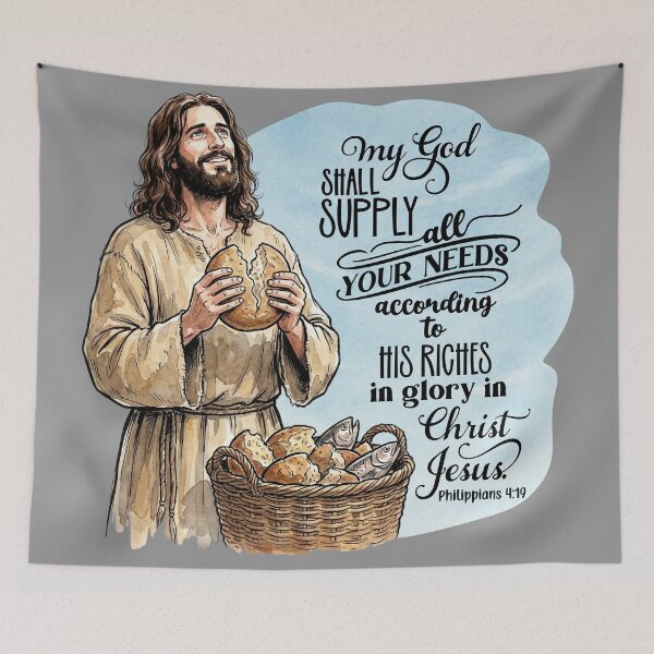 Item preview, God Shall Supply All Your Needs designed and sold by Lion and Lamb Design.