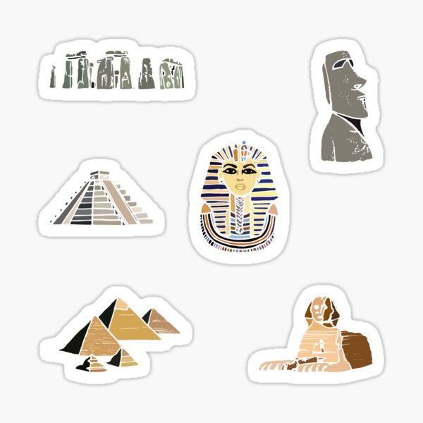 Archeologie pattern Sticker