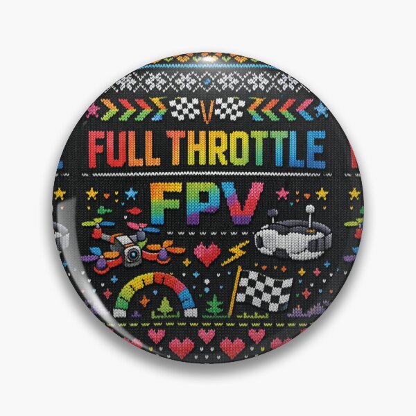 Item preview, Full Throttle FPV Drone Racer Knitting Pattern Design designed and sold by Mauswohn.