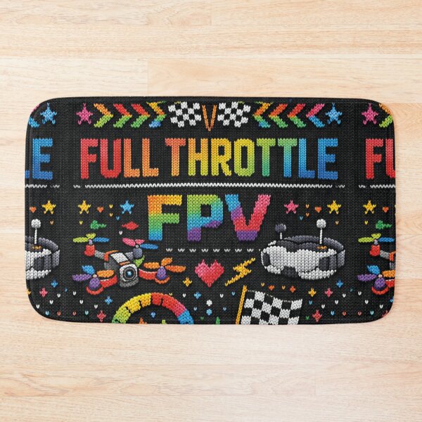 Item preview, Full Throttle FPV Drone Racer Knitting Pattern Design designed and sold by Mauswohn.