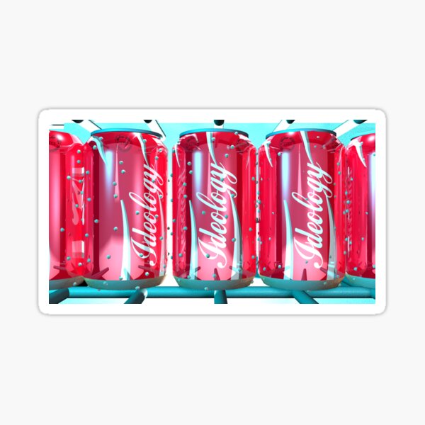 Ideology Cola Six Pack Sticker