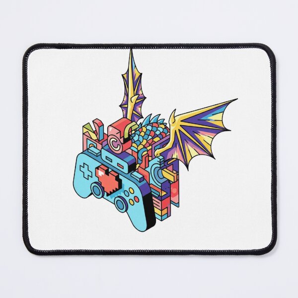 Item preview, Dragon Gamer Controller Fantasy Art designed and sold by Dzblack.