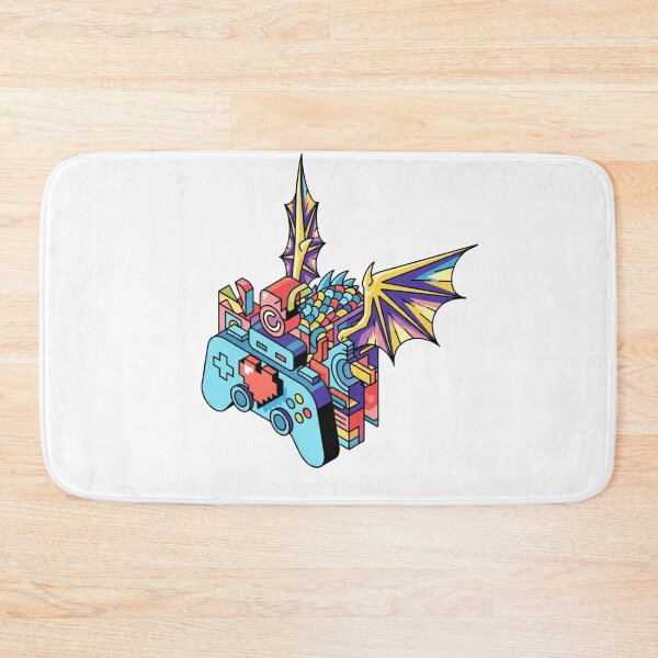 Item preview, Dragon Gamer Controller Fantasy Art designed and sold by Dzblack.