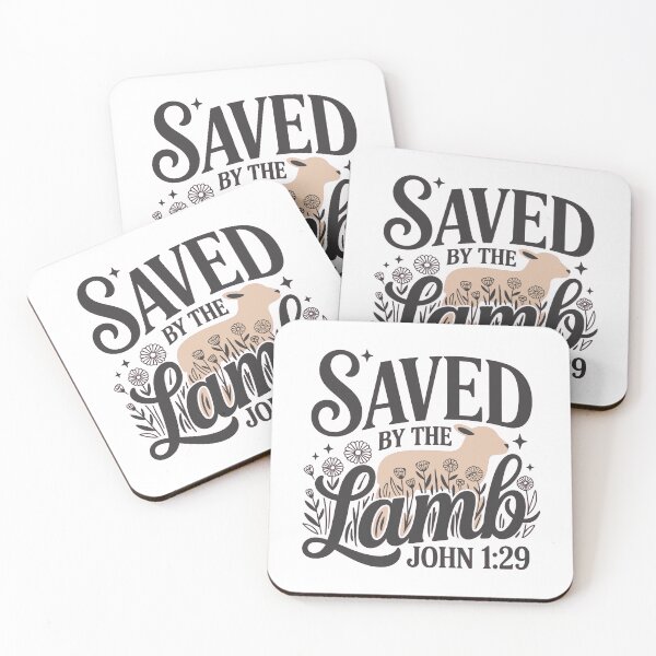 Item preview, Saved By The Lamb Christian Easter Faith Design designed and sold by HahaHandlesHub.