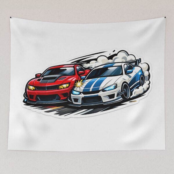Item preview, Street Racing Drift Battle designed and sold by KPDesignLab.