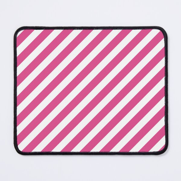 Item preview, White And Hot Pink Diagonal Striped Pattern designed and sold by pattern-archive.