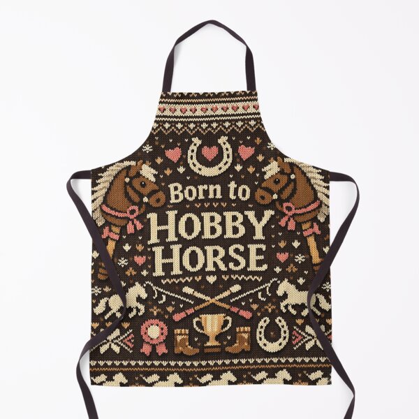 Item preview, Born to Hobby Horse - Country Style Embroidery Pattern with Hobby Horses and Awards designed and sold by Mauswohn.