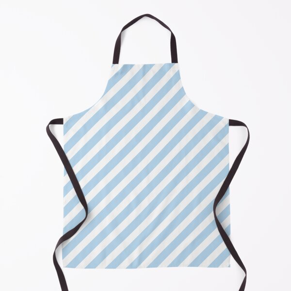 Item preview, White And Ice Blue Diagonal Striped Pattern designed and sold by pattern-archive.