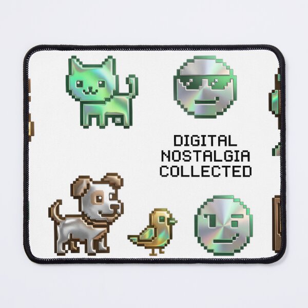 Item preview, A collection of pixelated cartoon characters on transparent background designed and sold by Creative88Art.