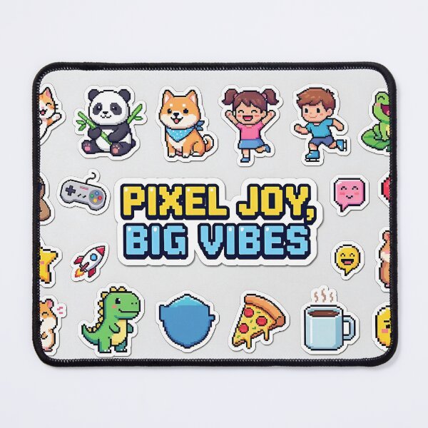 Item preview, A colorful collection of pixel art stickers on transparent background designed and sold by Creative88Art.