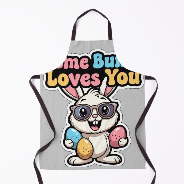 Item preview, Funny Bunny with Sunglasses Some Bunny Loves You designed and sold by PixelVibe782.